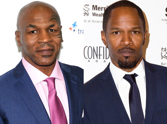 Mike Tyson, Jamie Foxx Mike Tyson, Jamie Foxx